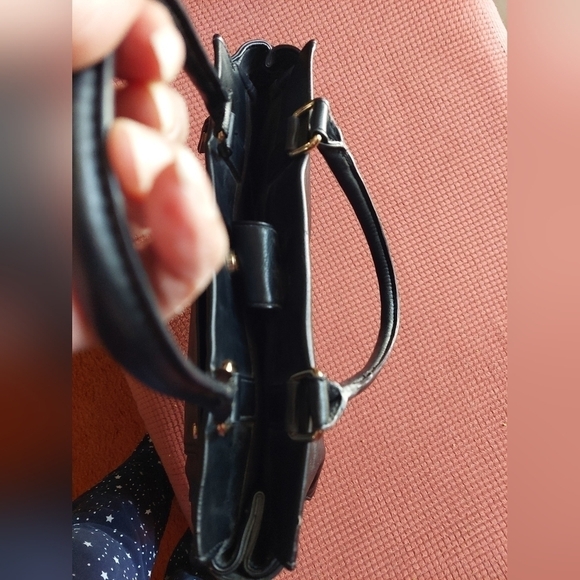 Kenneth Cole Reaction Black Synthetic Satchel Bag - Picture 9 of 16